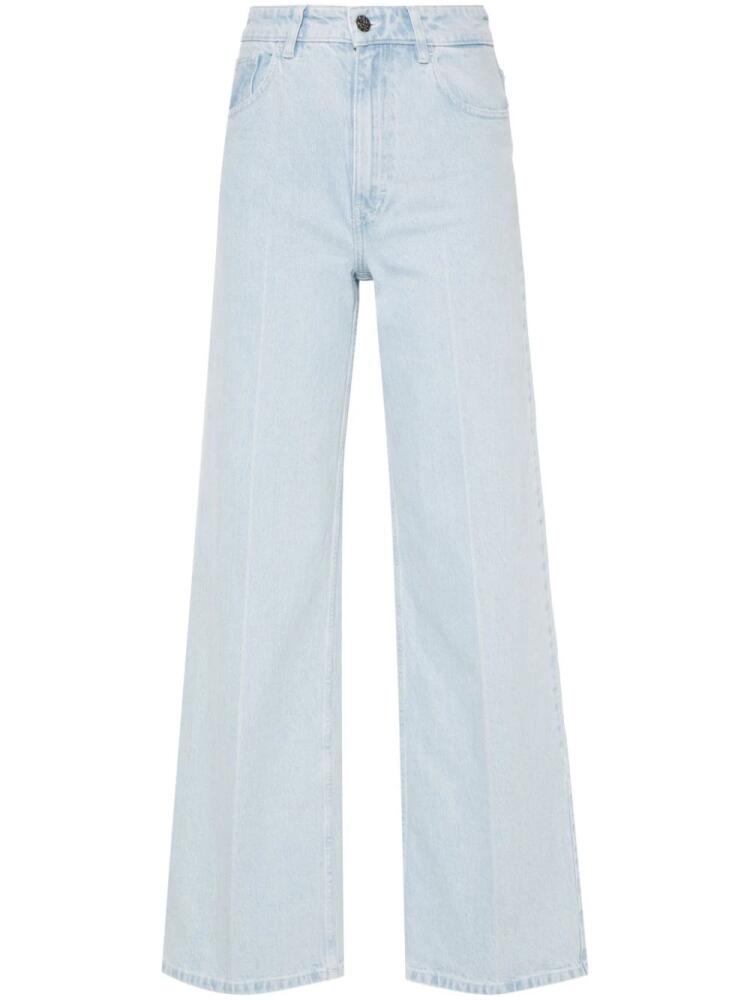 Baum Und Pferdgarten Nini high-waisted straight trousers - Blue Cover