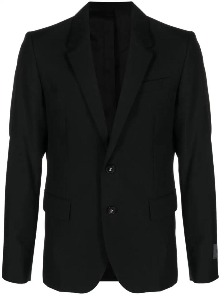 Zadig&Voltaire notched-lapels single-breasted blazer - Black Cover