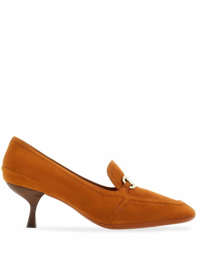 Ferragamo New Vara buckle loafers - Orange Cover