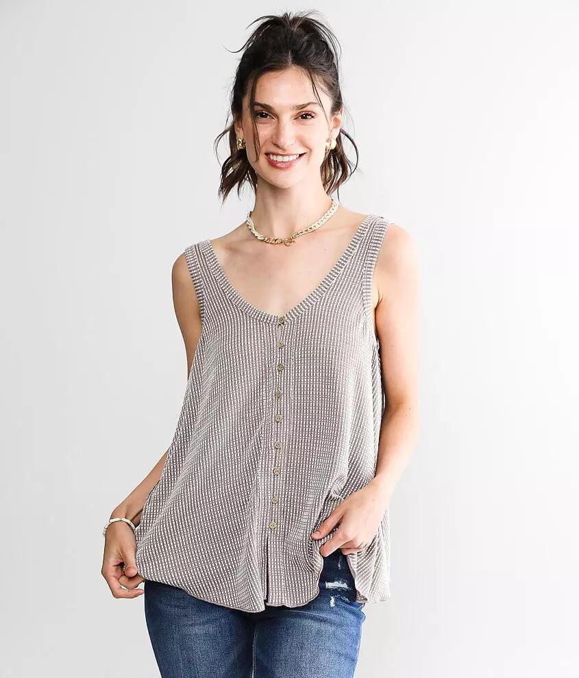 Daytrip Textured Tank Top Cover