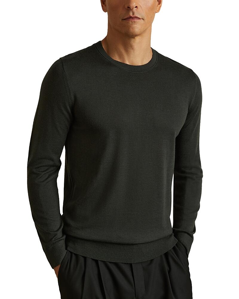 Reiss Wessex Merino Wool Slim Fit Sweater Cover