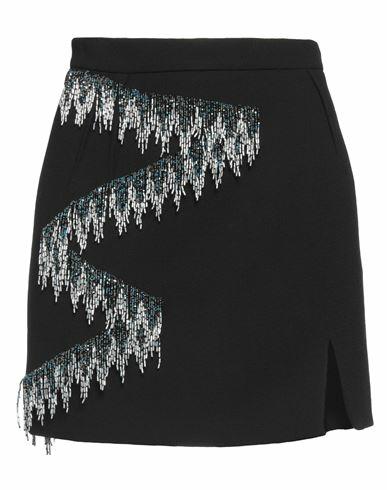 Dice Kayek Woman Mini skirt Black Wool Cover