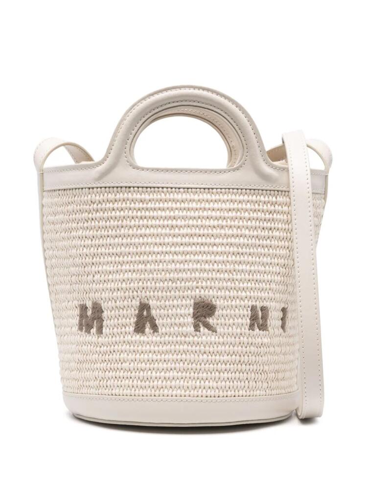 Marni small Tropicalia bucket bag - Neutrals Cover