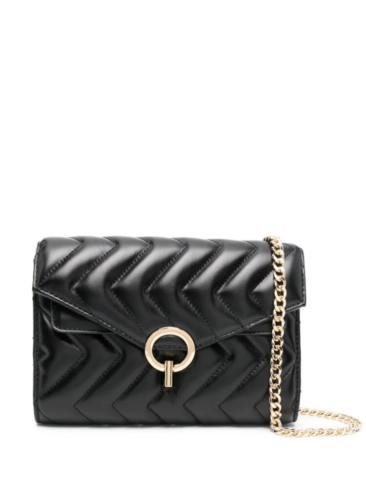 SANDRO Yza quilted crossbody bag - Black Cover