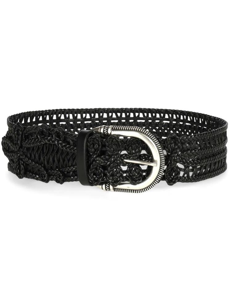 ETRO leather knotted belt - Black Cover