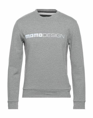 Momo Design Man Sweatshirt Grey Cotton Cover