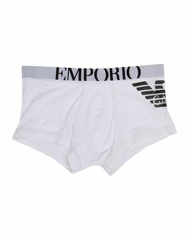 Emporio Armani Man Boxer White Cotton, Elastane Cover