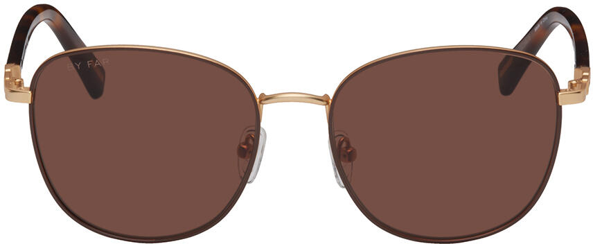 BY FAR Gold-Tone Gibson Sunglasses Cover