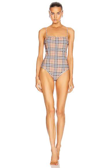 Burberry Delia One Piece Swimsuit Cover