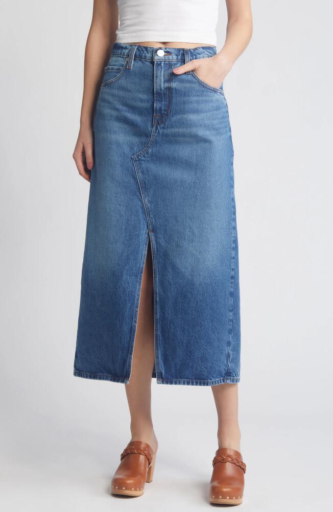 FRAME The Midaxi Denim Skirt in Del Amo Cover