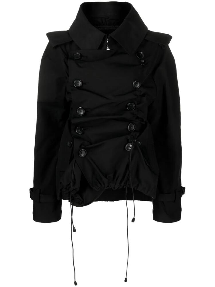 Junya Watanabe ruched padded jacket - Black Cover