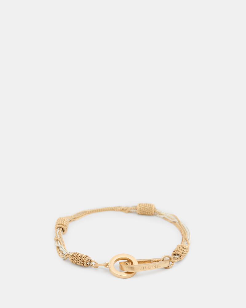 AllSaints Fleur Two Tone Chain Bracelet Cover