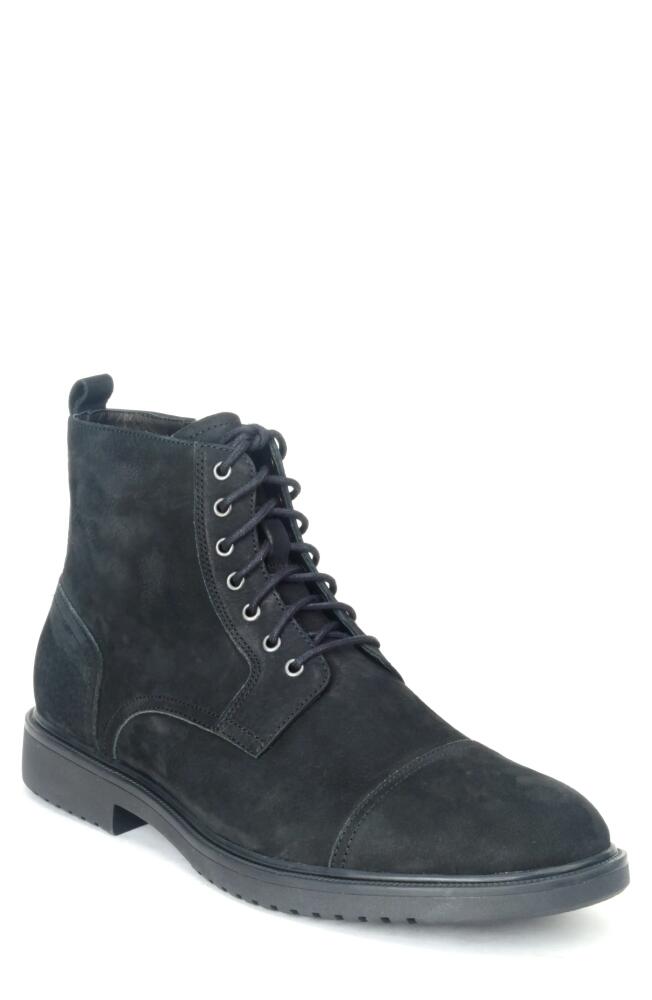 Warfield & Grand Madison Cap Toe Boot in Black Cover