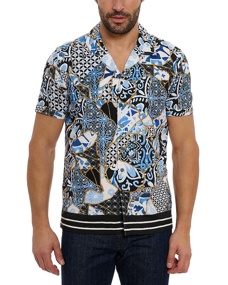 Robert Graham Kintsugi Short Sleeve Shirt Cover