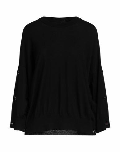 Boutique Moschino Woman Sweater Black Virgin Wool Cover