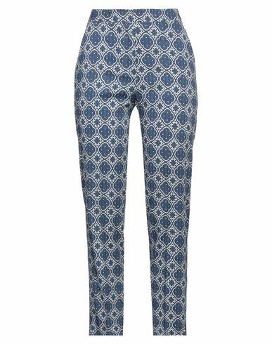 Camicettasnob Woman Pants Midnight blue Viscose, Elastane Cover