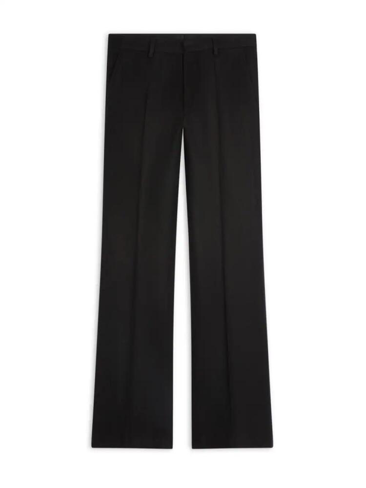 DRIES VAN NOTEN low-rise wool trousers - Black Cover