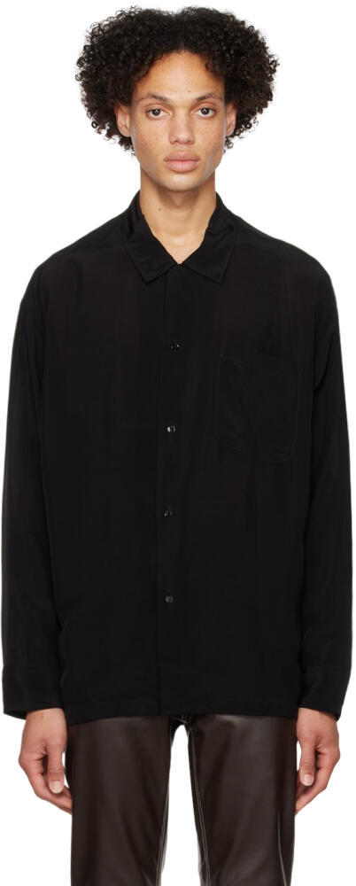 CMMN SWDN Black Arlo Shirt Cover