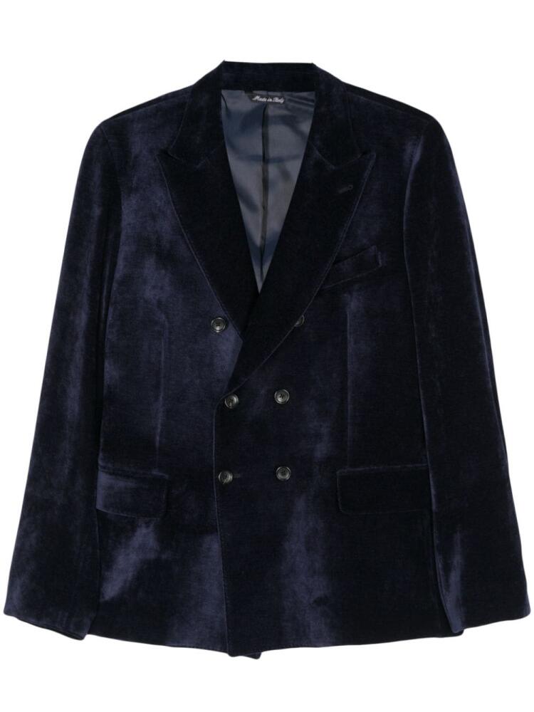 Reveres 1949 velvet blazer - Blue Cover