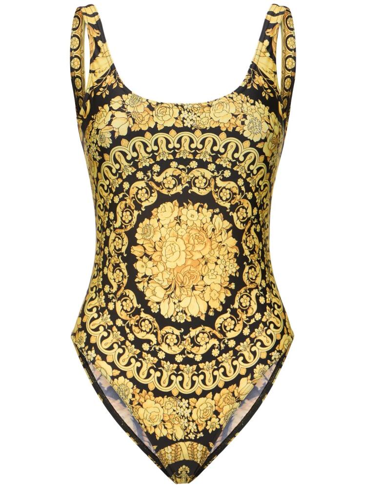 VERSACE Barocco Lycra One Piece Swimsuit Cover