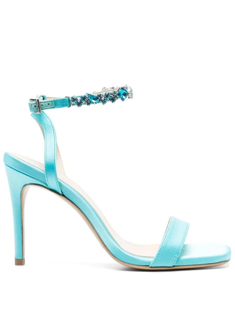 P.A.R.O.S.H. Vashoe rhinestone-embellished sandals - Blue Cover