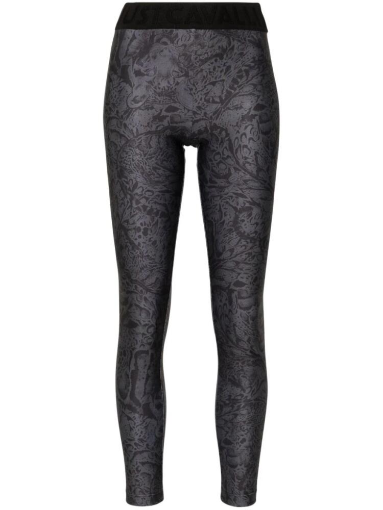 Just Cavalli leopard-print leggings - Grey Cover