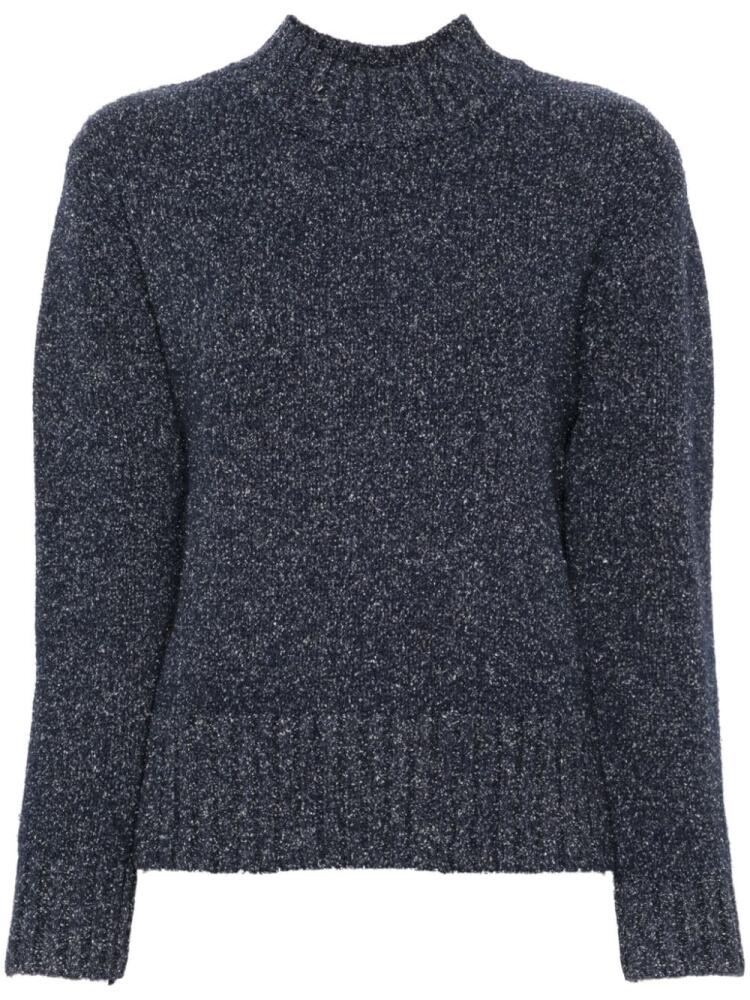 Claudie Pierlot speckle-knit sweater - Blue Cover