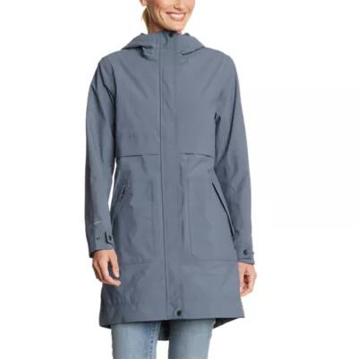 Eddie Bauer Women's Greenlake Trench Coat Cover