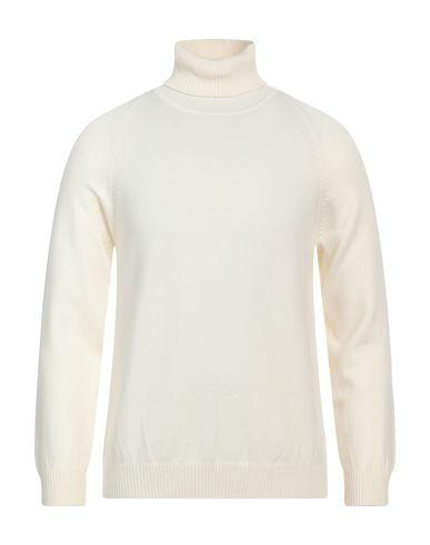 Officina 36 Man Turtleneck Ivory Viscose Cover