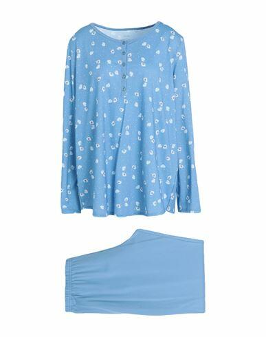 Calida Woman Sleepwear Sky blue Cotton Cover