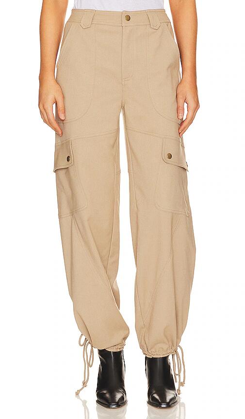 Line & Dot Weekend Cargo Pants in Tan Cover