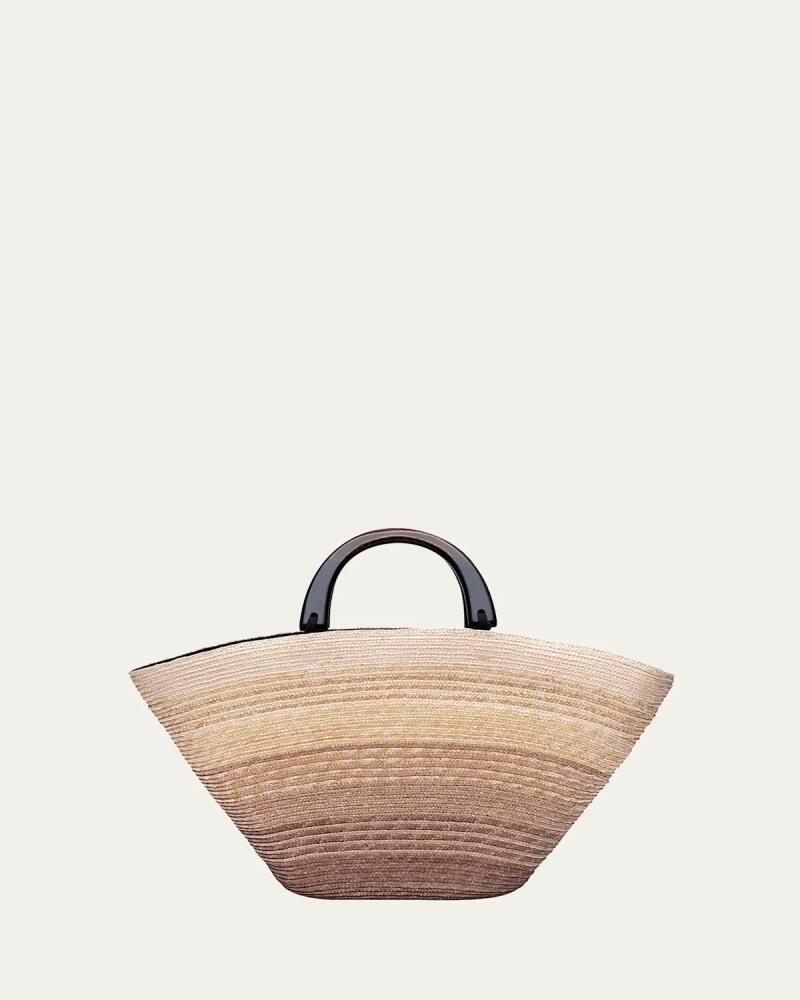 Eugenia Kim Carlotta Ombre Straw Beach Tote Bag Cover