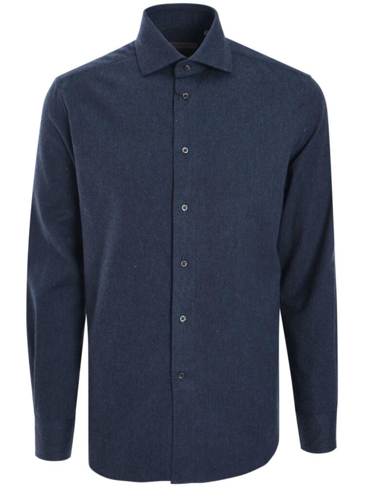 Corneliani poplin shirt - Blue Cover