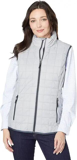 Cutter & Buck Rainier Primaloft Eco Full Zip Vest (Polished) Women's Clothing Cover