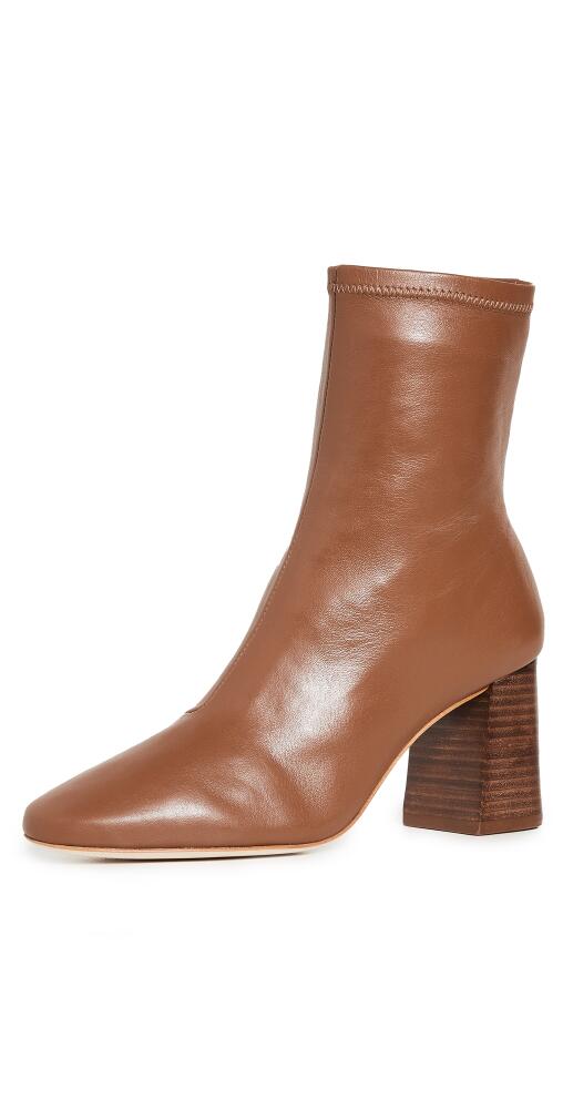 Loeffler Randall Elise Slim Ankle Booties With Block Heel Acorn Cover