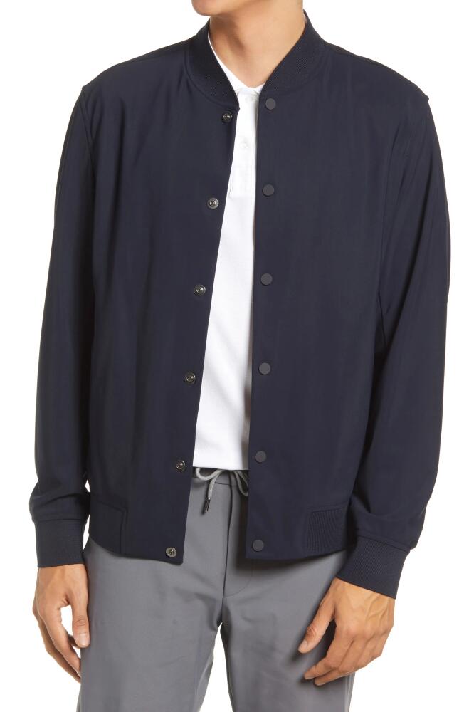 Theory Murphy Precision Bomber Jacket in Baltic Cover