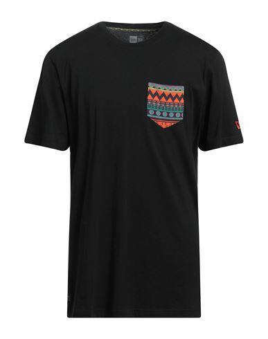 New Era Man T-shirt Black Cotton, Polyester Cover