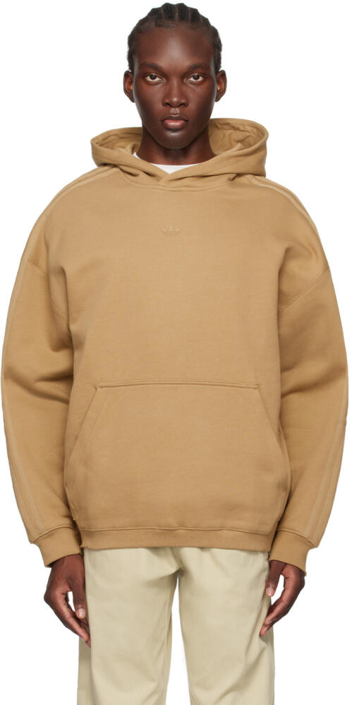 adidas Originals Tan Field Issue Essentials Hoodie Cover