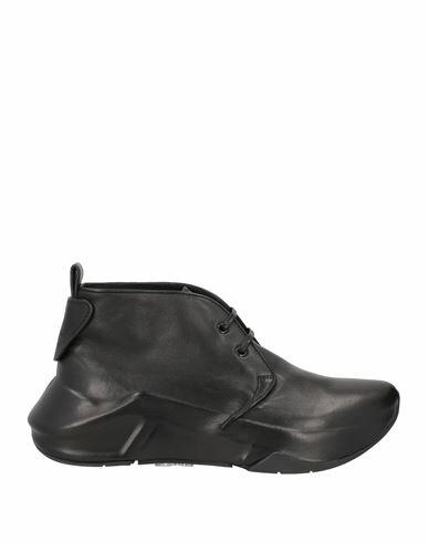 Giorgio Armani Man Ankle boots Black Soft Leather Cover