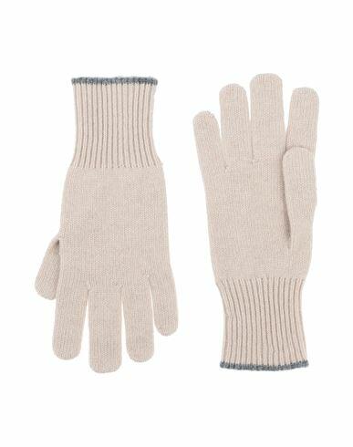 Brunello Cucinelli Man Gloves Beige Cashmere Cover