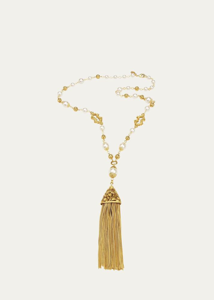 Ben-Amun Chain Tassel Pendant Necklace Cover