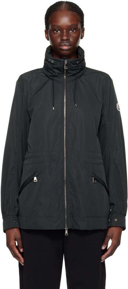 Moncler Black Enet Parka Cover