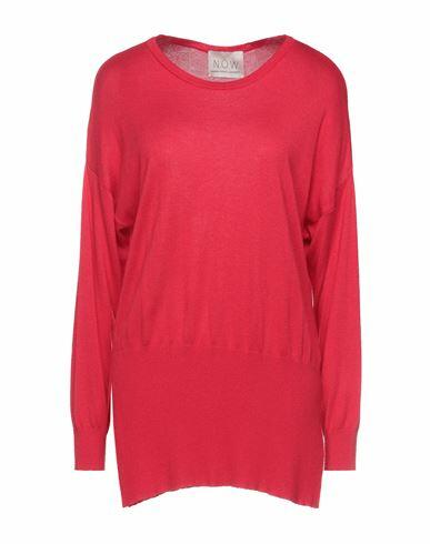 N. o.w. Andrea Rosati Cashmere Woman Sweater Red Viscose, Polyamide, Cashmere Cover