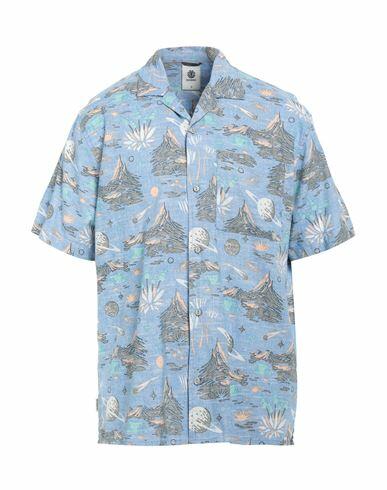 Element Man Shirt Azure Recycled cotton, Linen Cover