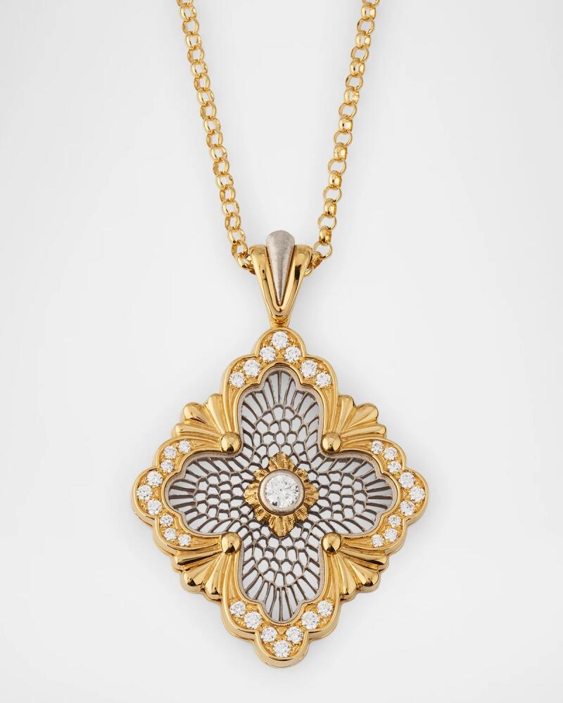 Buccellati Opera Gold Honeycomb Pendant Necklace Cover