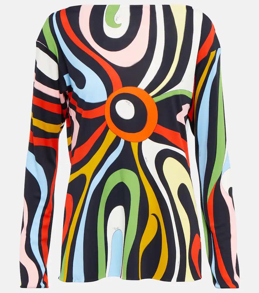 Pucci Marmo jersey blouse Cover