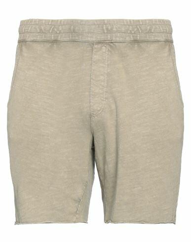 John Varvatos Man Shorts & Bermuda Shorts Sage green Cotton Cover