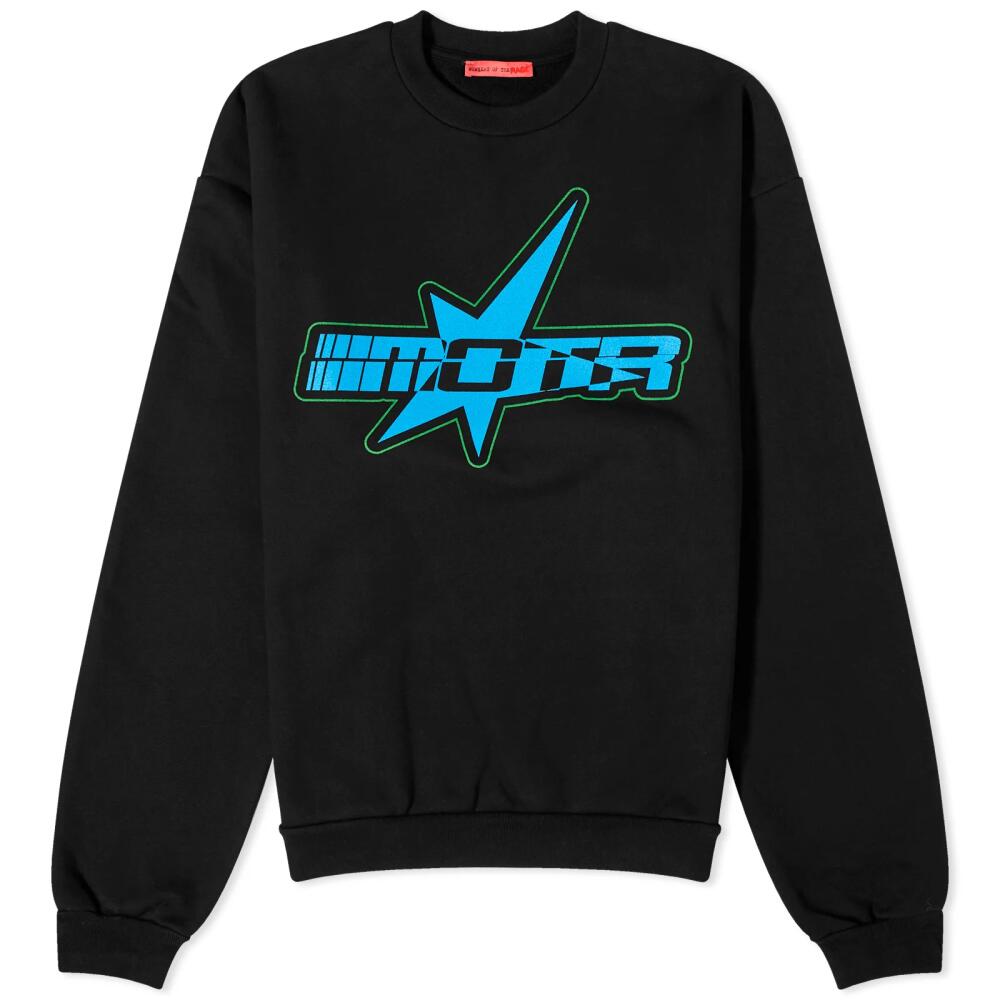 Members of the Rage Men's Oversized Logo Jumper in Black Cover