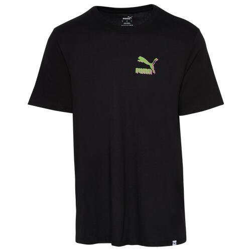 PUMA Metaverse V1 T-Shirt - Mens Black/Multi Cover