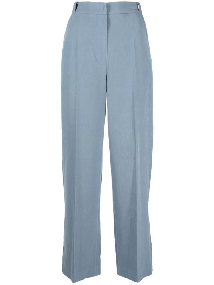 STUDIO TOMBOY No-tuck straight-leg trousers - Blue Cover